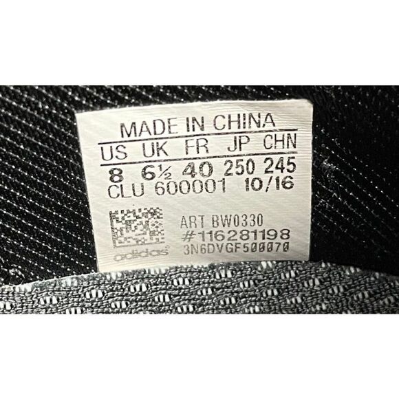 Adidas Alphabounce HPC M Black Grey Running Sneakers Women's Size US 8 BW0330 - Picture 9 of 9